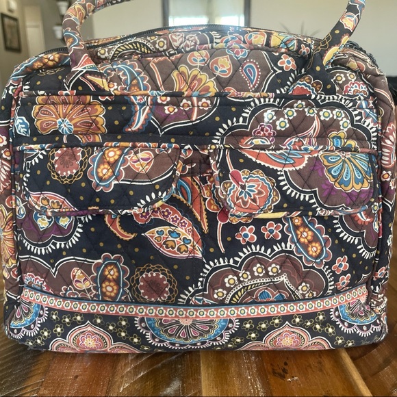Black Floral Bandana Shoulder Bag - Picture 12 of 13